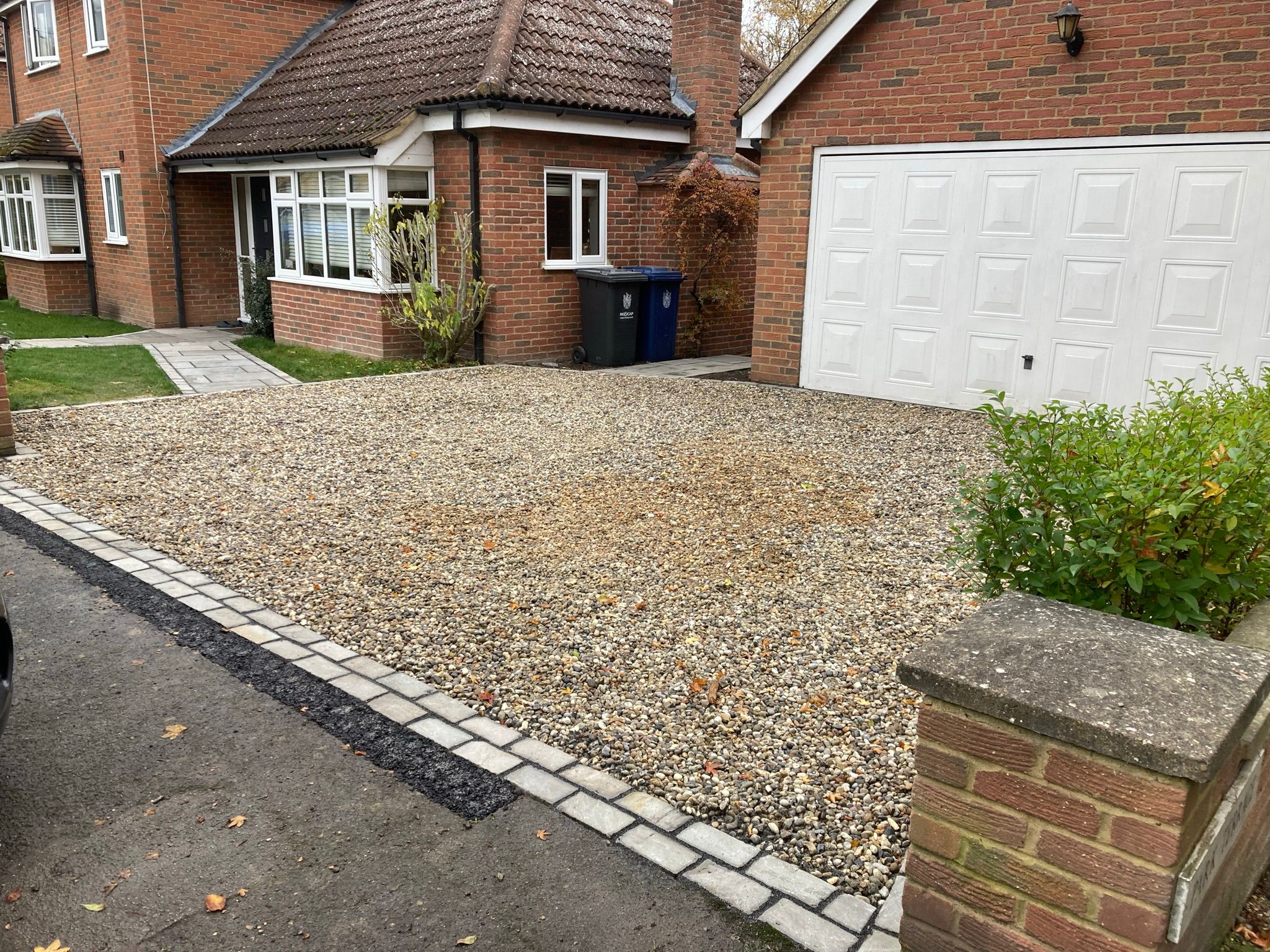 Driveway in Bassingbourn