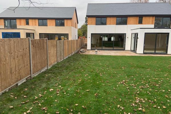 Fencing in Harston