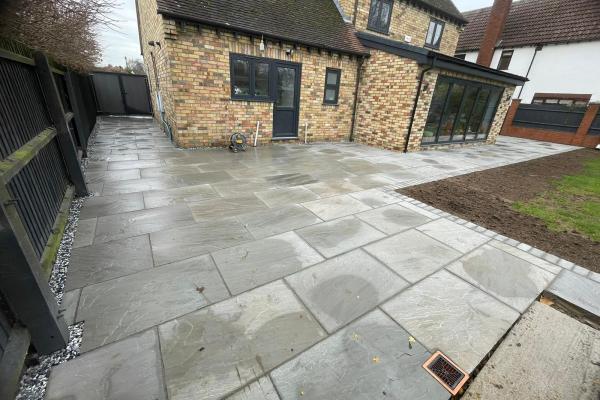 Patio in Cambridgeshire
